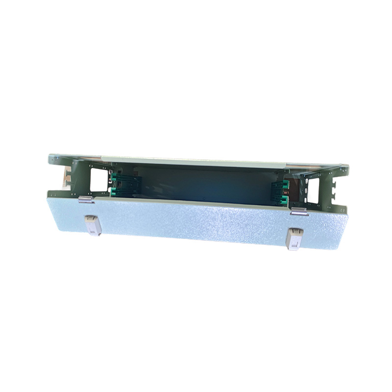 12-144 Core ODF Fiber Optic Distribution Frame Fully Equipped Pull-Out Rack Optical Cable Fusion Terminal Box (FC/SC/LC/ST Interface)