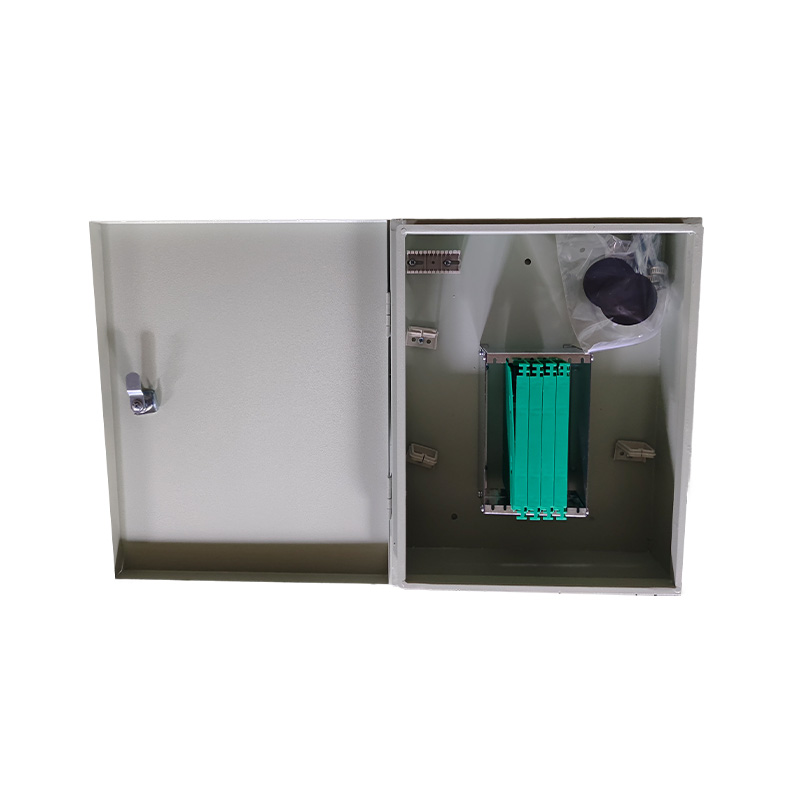 24-144 Core Optical Fiber Direct Melting Fiber Distribution Box Outdoor Full Configuration 12 Trays Three Network Fusion Cable Distribution Corridor Box