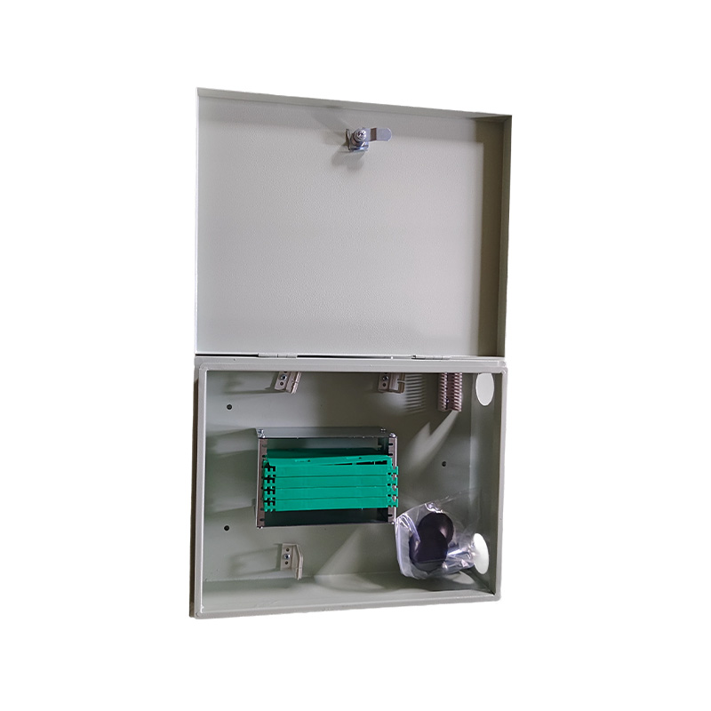 24-144 Core Optical Fiber Direct Melting Fiber Distribution Box Outdoor Full Configuration 12 Trays Three Network Fusion Cable Distribution Corridor Box