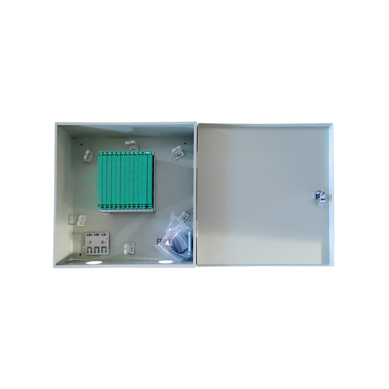 24-144 Core Optical Fiber Direct Melting Fiber Distribution Box Outdoor Full Configuration 12 Trays Three Network Fusion Cable Distribution Corridor Box