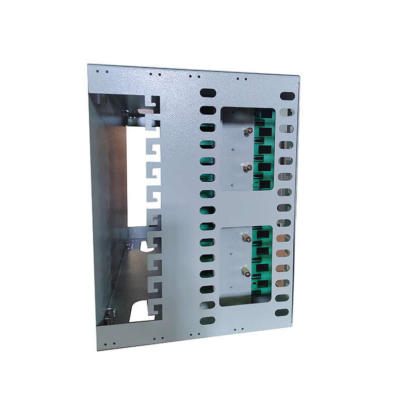12-144 Core ODF Fiber Optic Distribution Frame Fully Equipped Pull-Out Rack Optical Cable Fusion Terminal Box (FC/SC/LC/ST Interface)