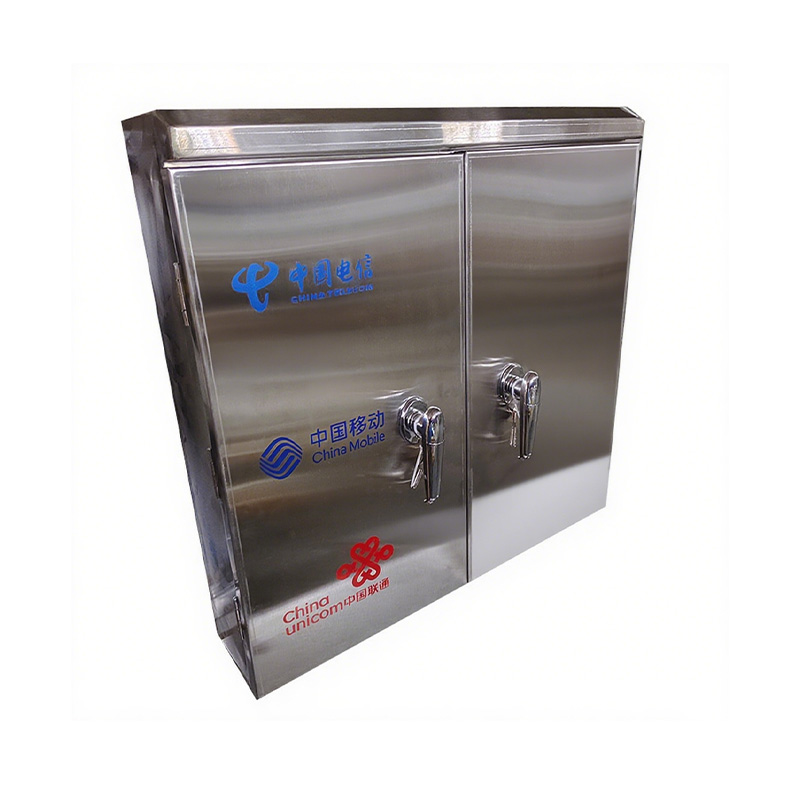 48-Core Stainless Steel Waterproof Fiber Optic Splitter Box (Left And Right Models) FTTH Corridor Optical Splitter 12-96 Cores Multiple Specifications