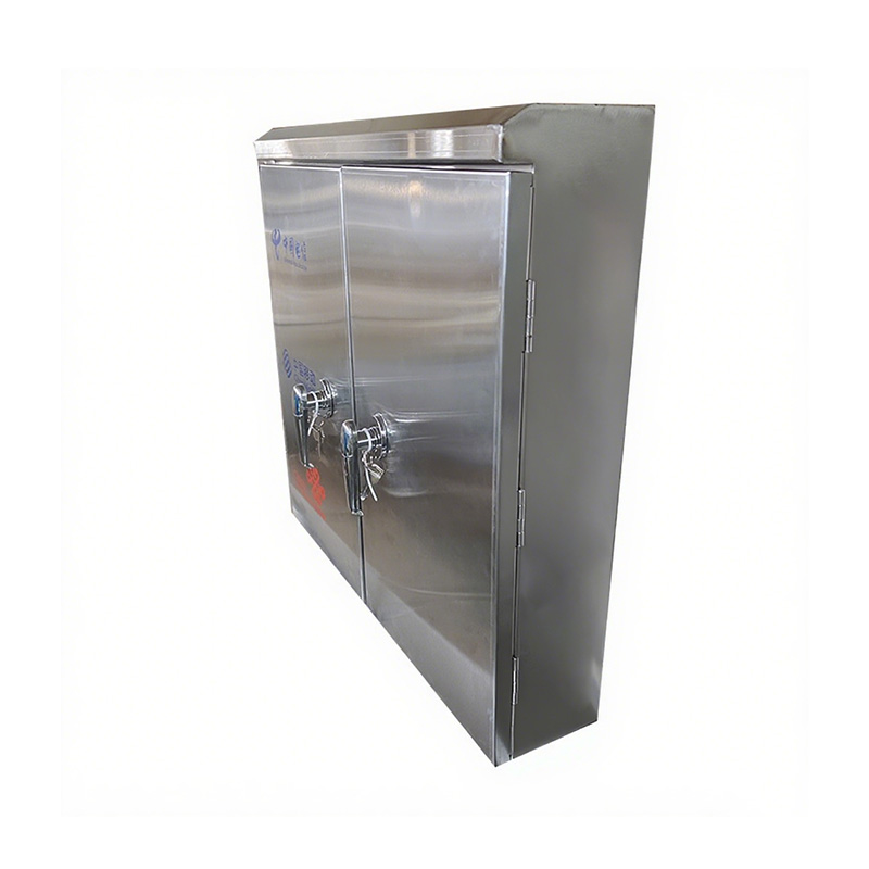 48-Core Stainless Steel Waterproof Fiber Optic Splitter Box (Left And Right Models) FTTH Corridor Optical Splitter 12-96 Cores Multiple Specifications