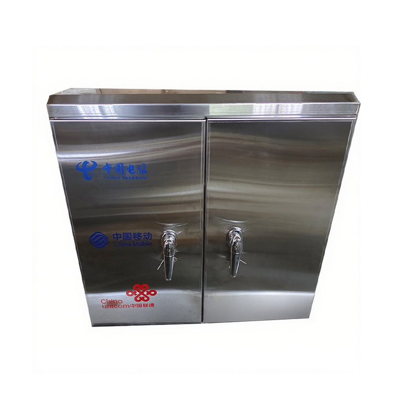 48-Core Stainless Steel Waterproof Fiber Optic Splitter Box (Left And Right Models) FTTH Corridor Optical Splitter 12-96 Cores Multiple Specifications