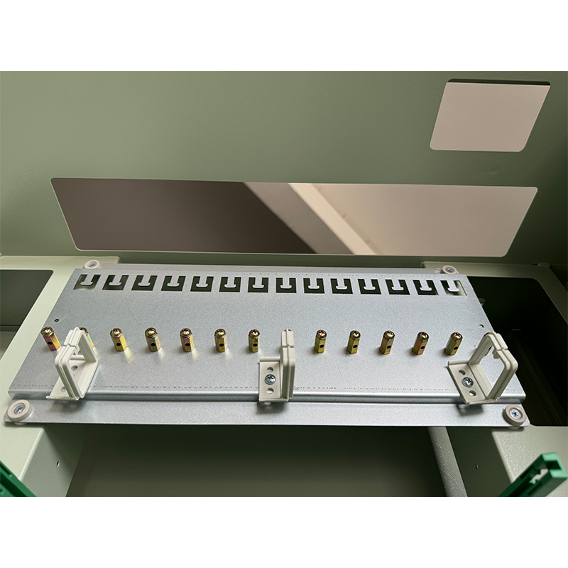 Four-Network Fiber Optic Distribution Frame