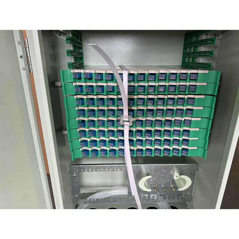 144-Core Metal Optical Cross-Connect Box