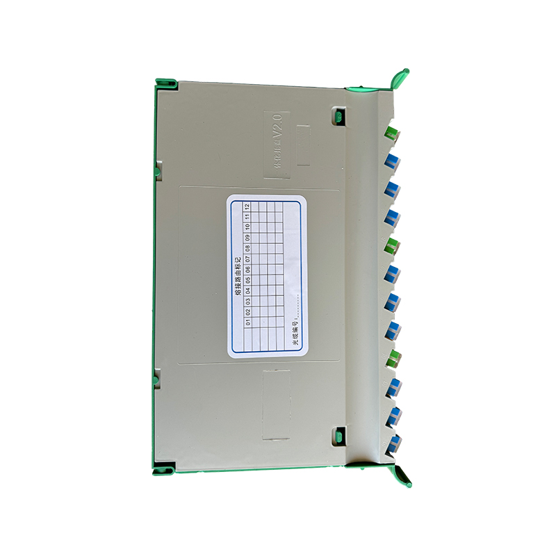12-Core APC-SC Square Head 2.0 Integrated Tray