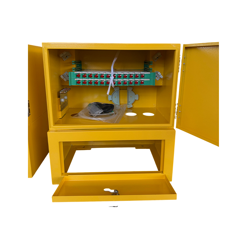 48-Core Custom Black/Yellow Thickened Optical Cable Junction Box (Optical Junction Box)