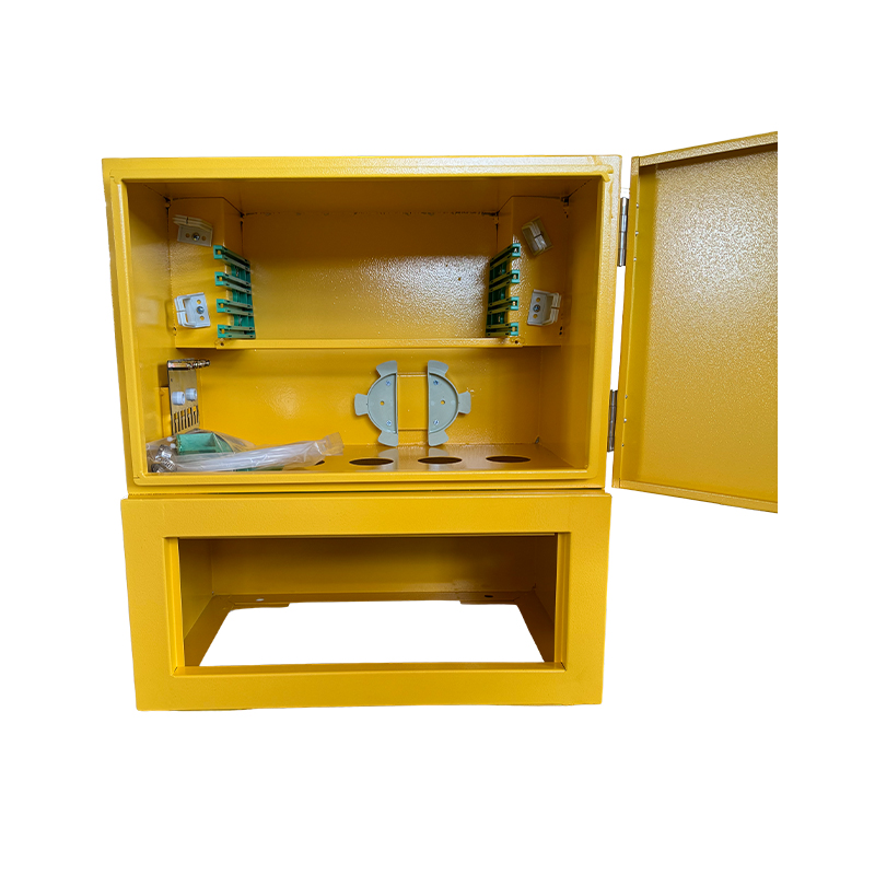 48-Core Custom Black/Yellow Thickened Optical Cable Junction Box (Optical Junction Box)