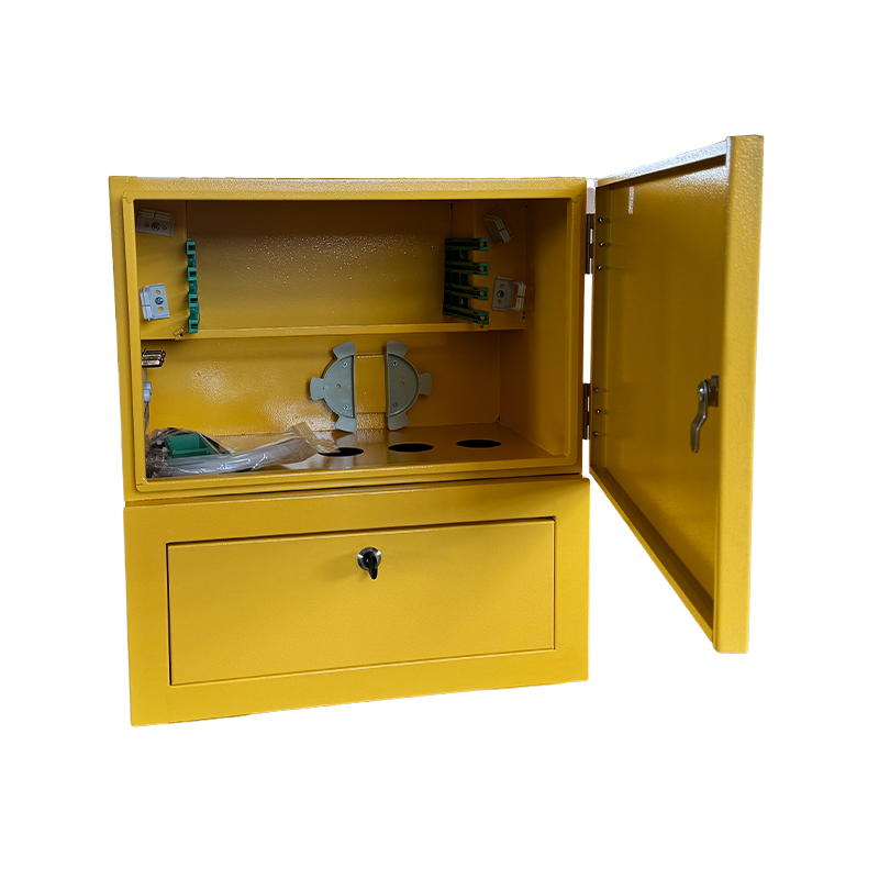 48-Core Custom Black/Yellow Thickened Optical Cable Junction Box (Optical Junction Box)