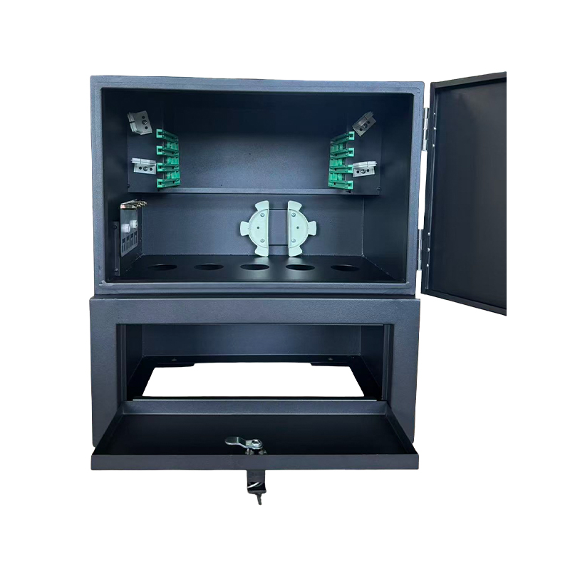48-Core Custom Black/Yellow Thickened Optical Cable Junction Box (Optical Junction Box)