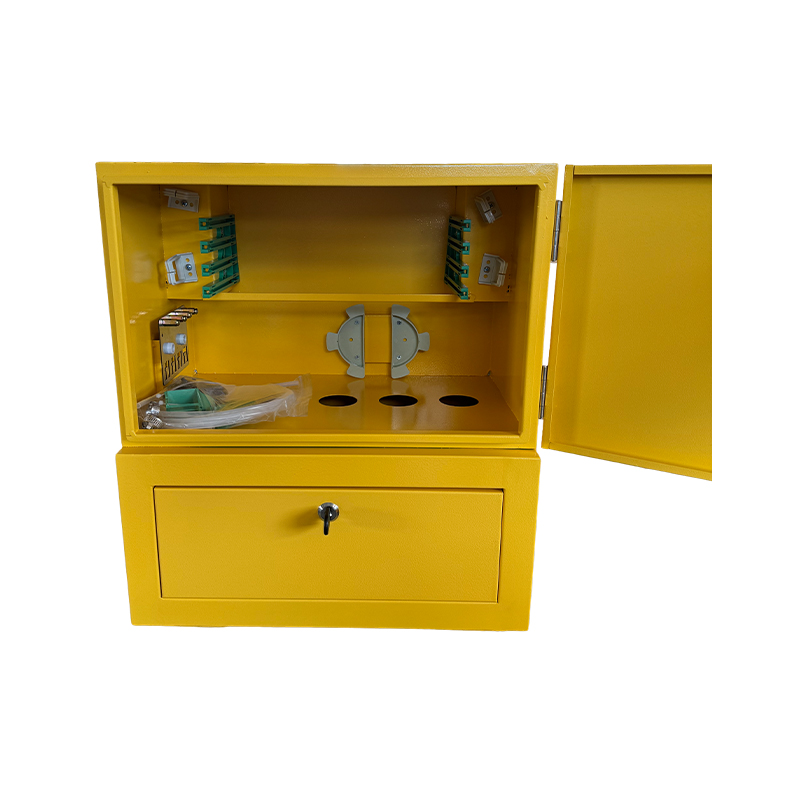 48-Core Custom Black/Yellow Thickened Optical Cable Junction Box (Optical Junction Box)