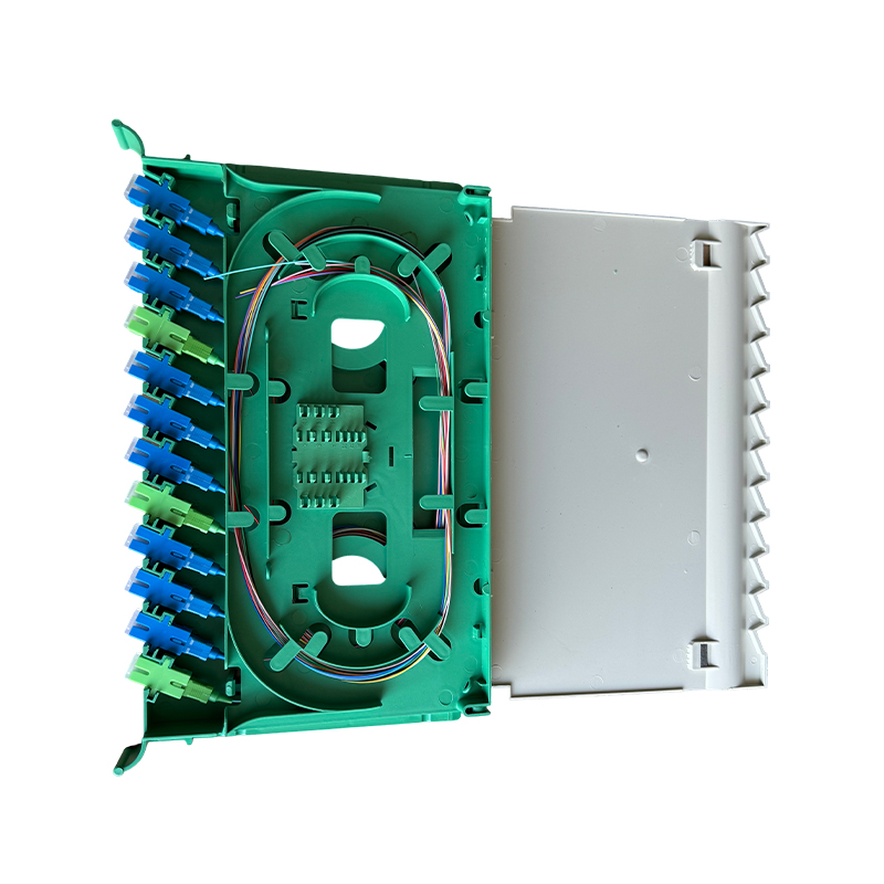 12-Core APC-SC Square Head 2.0 Integrated Tray