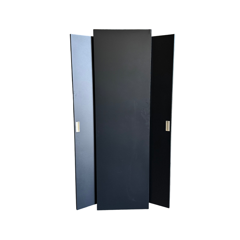 Black Front And Rear Door 720 Core ODF Fiber Optic Wiring Cabinet