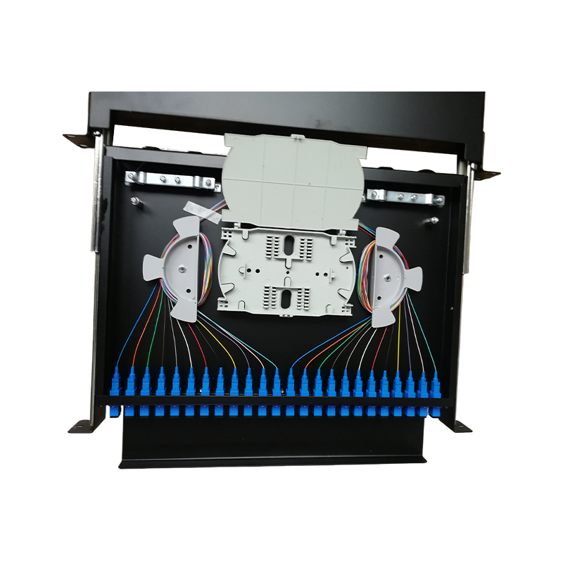 (24 Ports) DIN Rail Fiber Optic Terminal Box