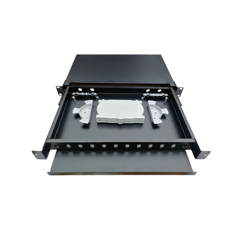 (12 Ports) DIN Rail Fiber Optic Terminal Box