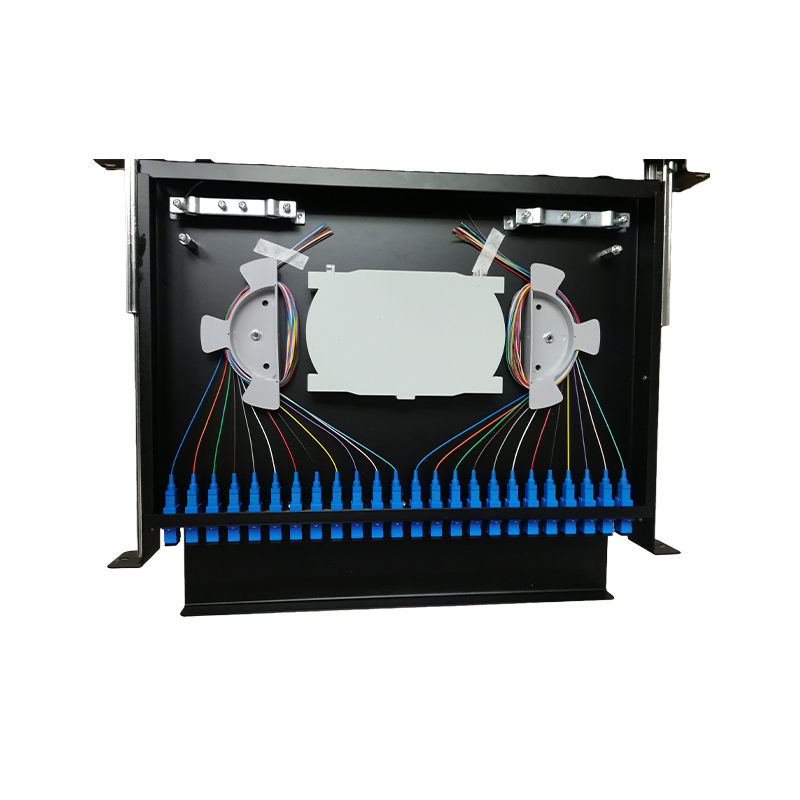 (24 Ports) DIN Rail Fiber Optic Terminal Box